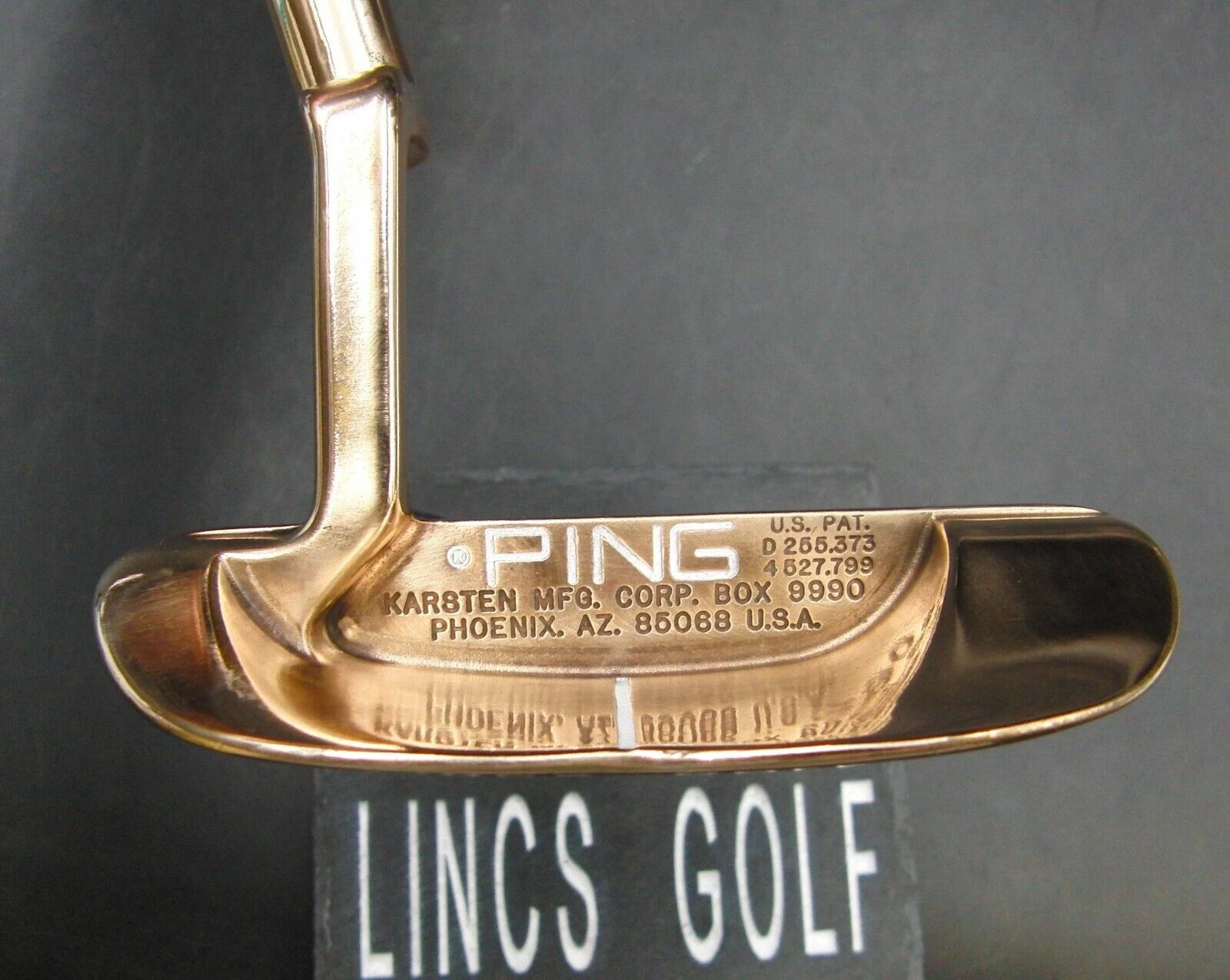 Refurbished & Paint Filled Ping B60 BeCu Putter 89cm Steel Shaft Ping Grip