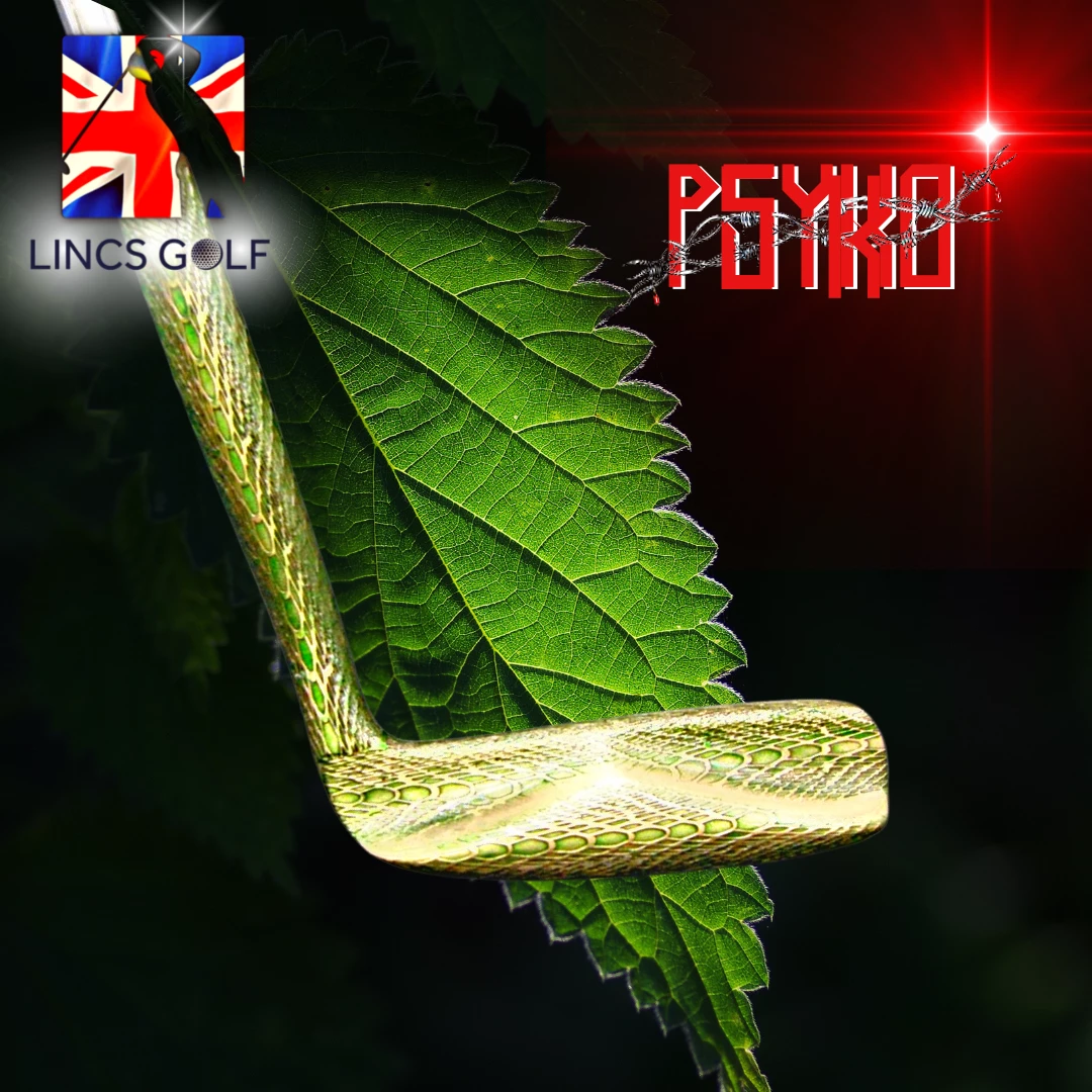 Custom PSYKO Art SnakeSkin Engraved Hand Forged Napa Putter 88cm Long - Image 5