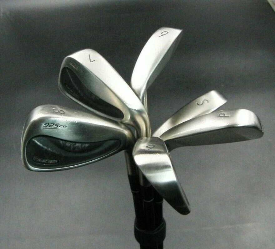 Japanese Set Of 6 X PRGR 925CR TRX 6-SW Regular Graphite Shafts PRGR Grips