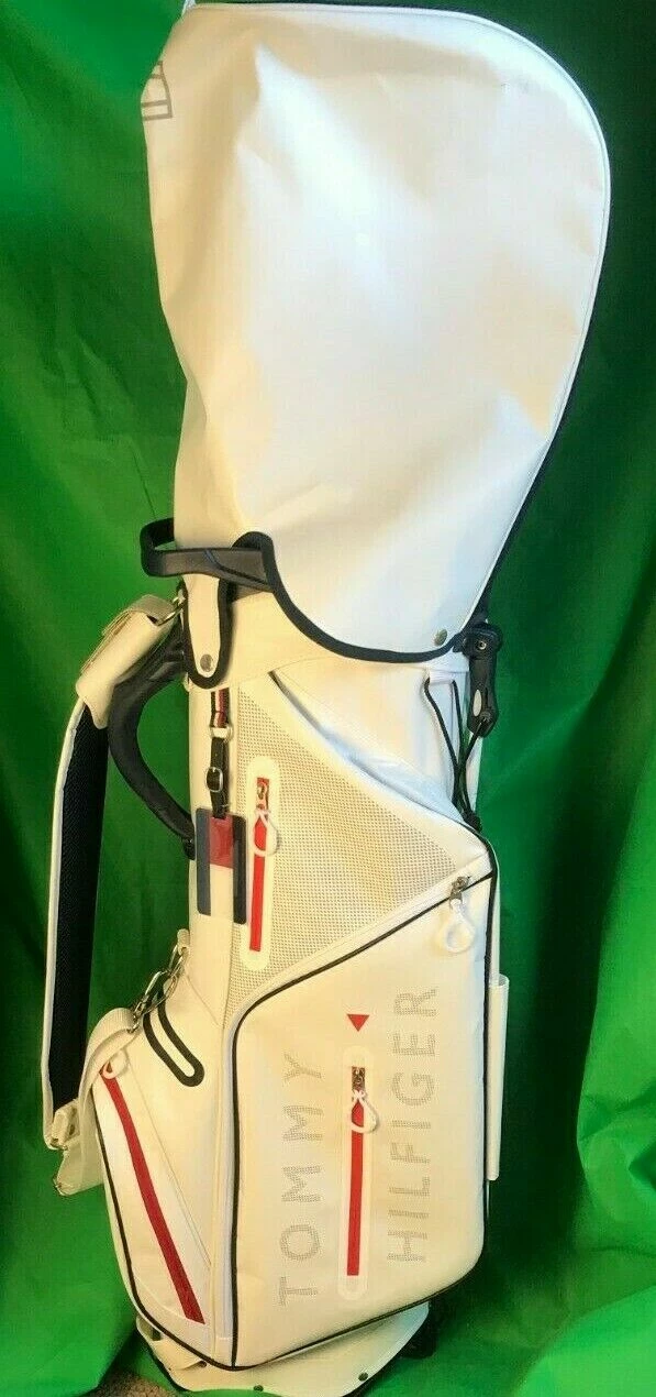 Hardly Used Tommy Hilfiger 85 6 Division Golf Stand Carry Golf Clubs Bag - Image 7