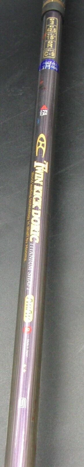 Honma Twin Marks 400RF 15° 3 Wood Regular Graphite Shaft Honma Grip - Image 6