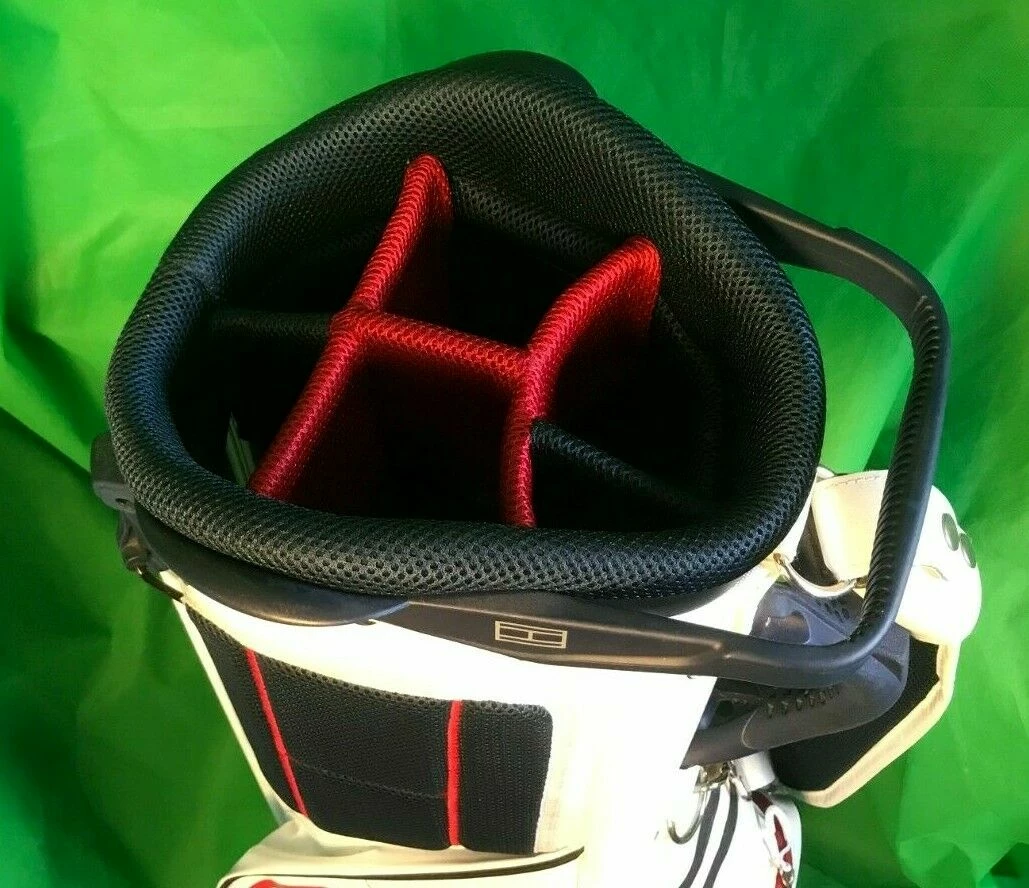 Hardly Used Tommy Hilfiger 85 6 Division Golf Stand Carry Golf Clubs Bag - Image 10