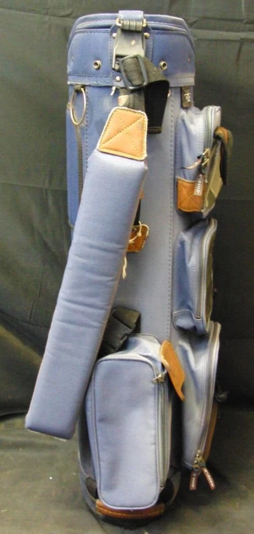 Vintage 6 Division Mizuno T-Zoid Tour Trolley Cart Golf Clubs Bag - Image 4