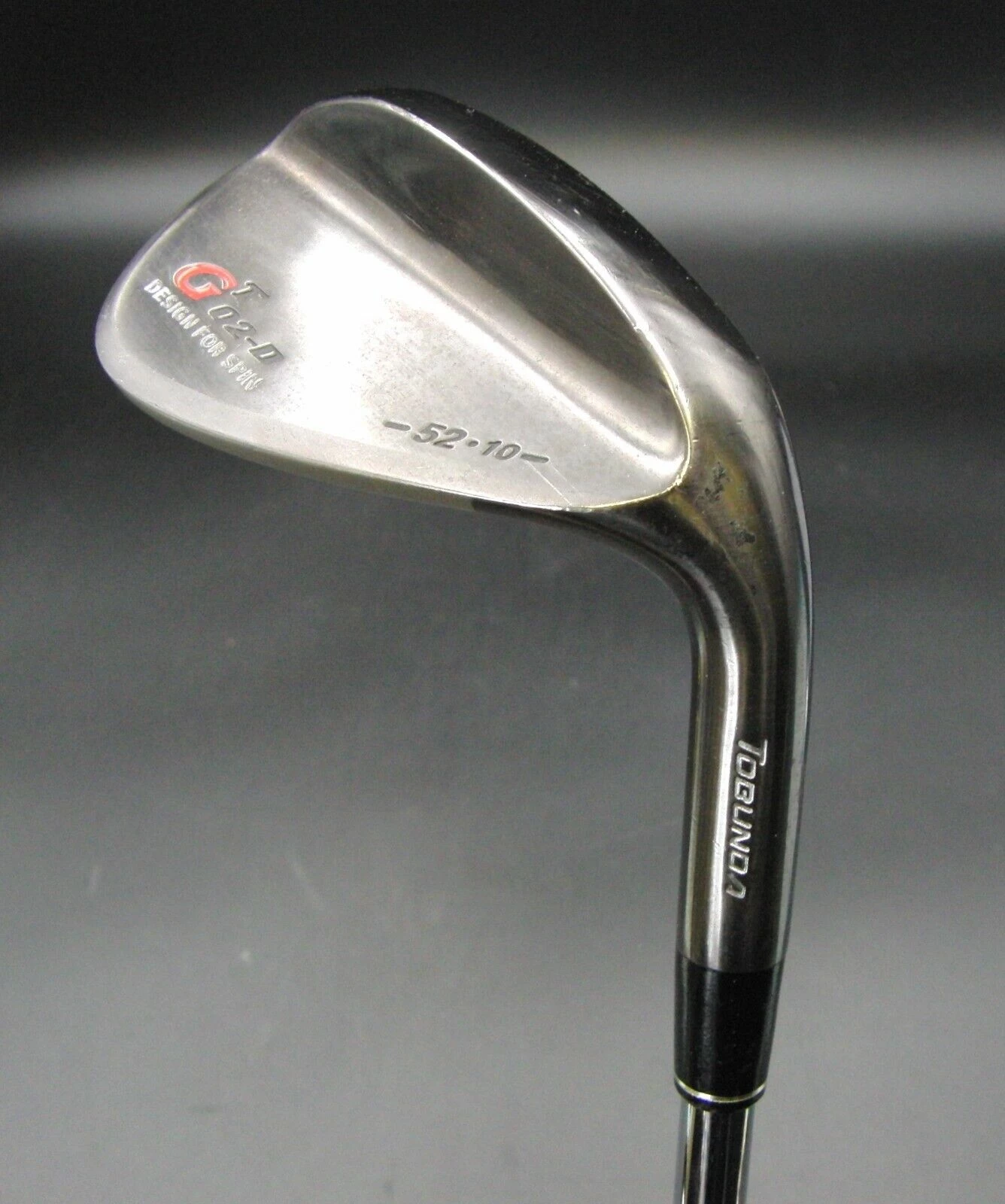 Japanese Tobunda GT 02-D Design For Spin 52°Gap Wedge Regular Steel Shaft - Image 2