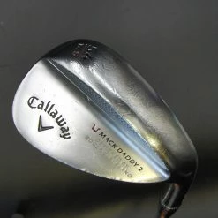 Callaway Mack Daddy 2 Forged 54° Gap / Sand Wedge Stiff Steel Shaft STM Grip