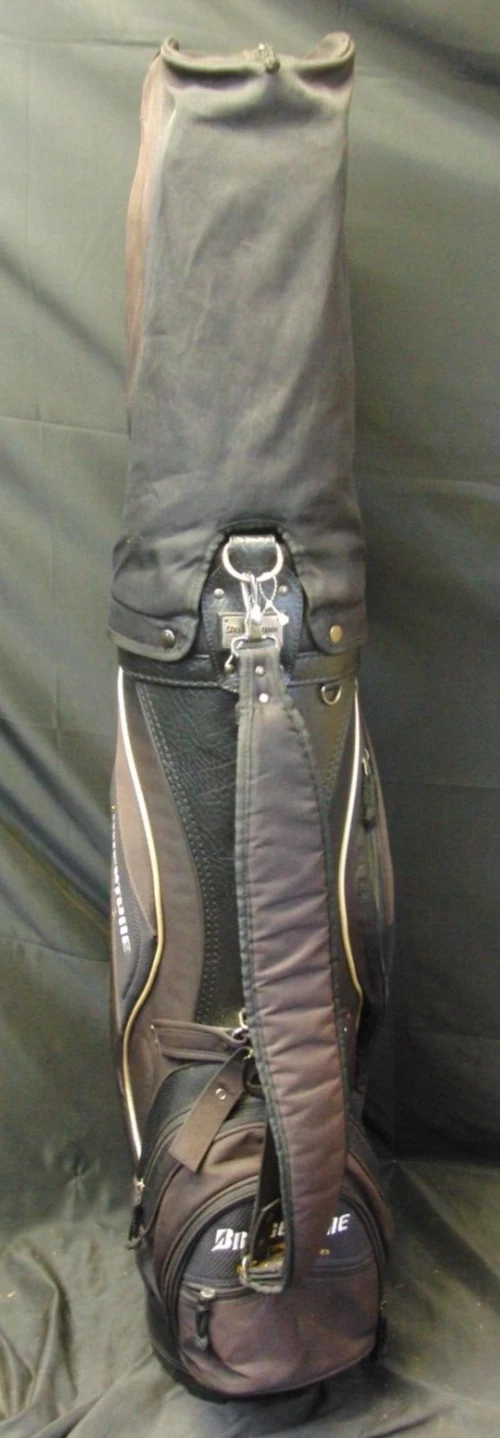 6 Division Bridgestone Tour Trolley Cart Golf Clubs Bag - Image 4