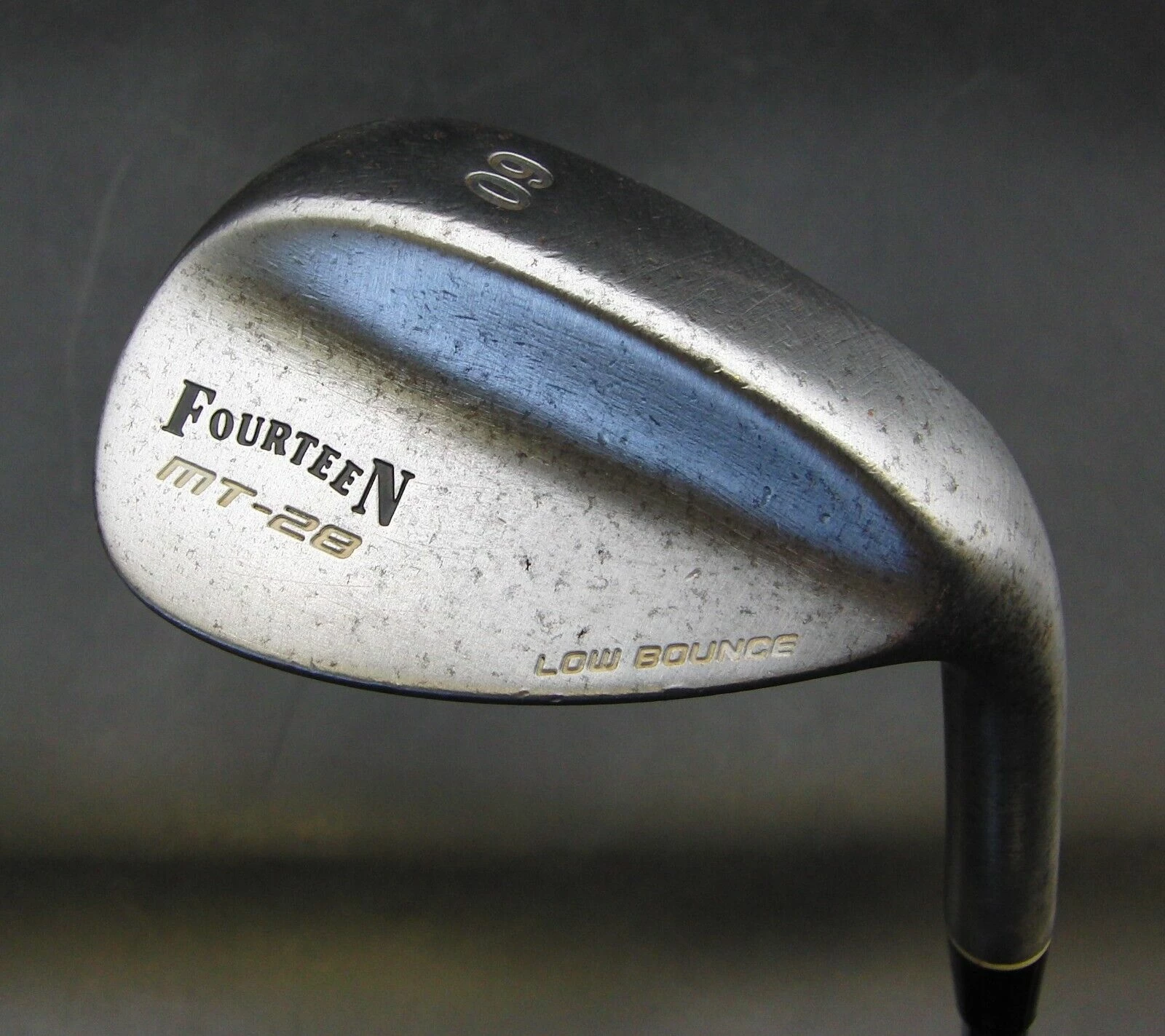 Japanese Fourteen MT-28 60° Lob Wedge Regular Steel Shaft Golf Pride Grip