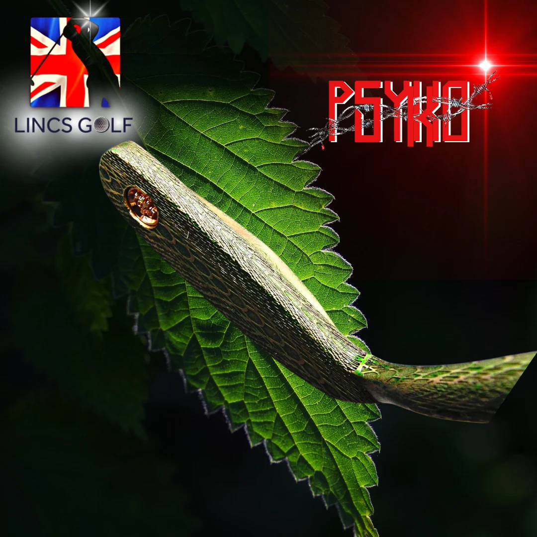 Custom PSYKO Art SnakeSkin Engraved Hand Forged Napa Putter 88cm Long - Image 4