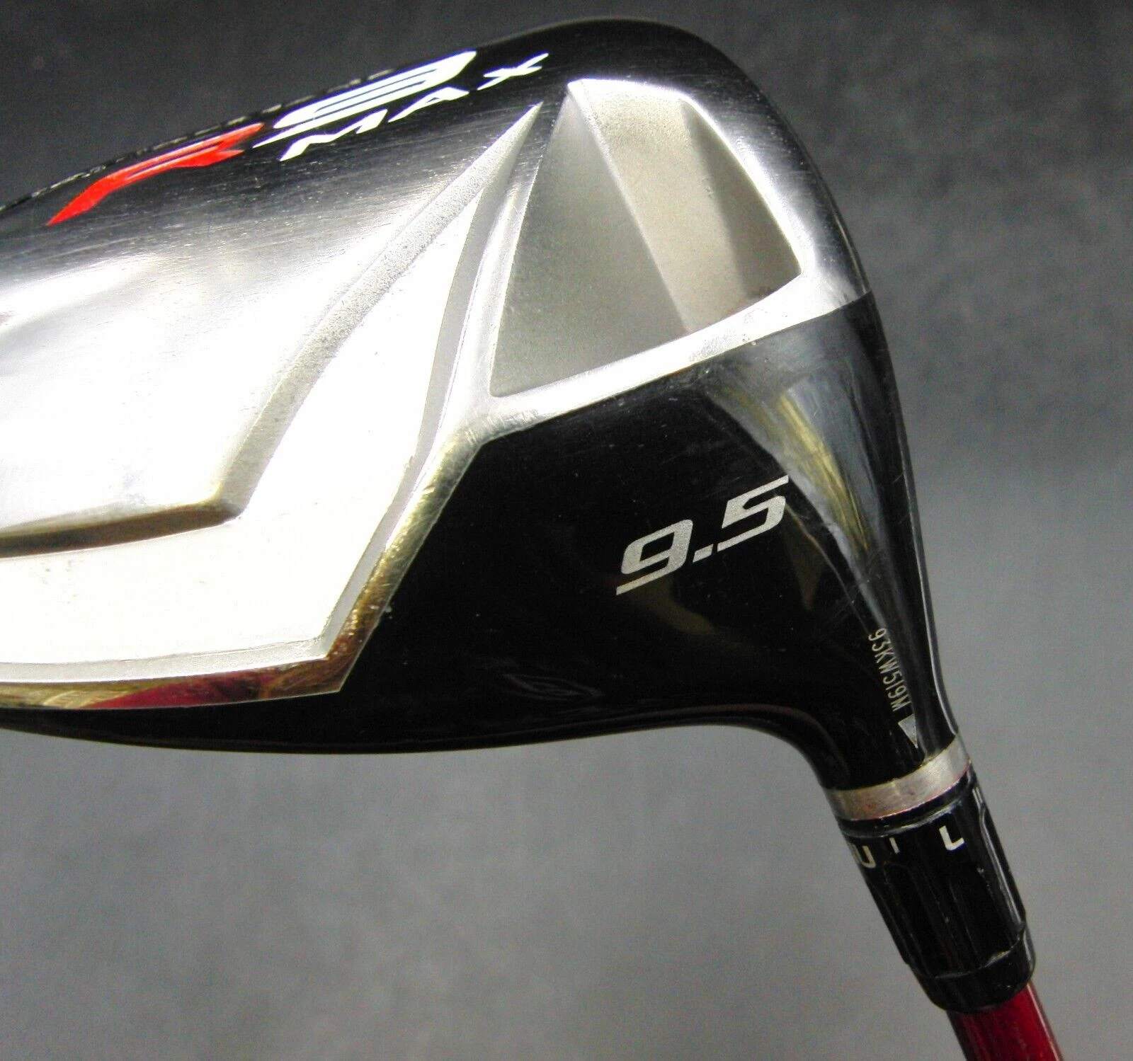 TaylorMade R9 Max 9.5° Driver Stiff Graphite Shaft TaylorMade Grip - Image 2