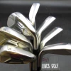 Set Of 7 X Cleveland Launcher UHX Irons 4-PW Regular Steel Shafts Lamkin Grips