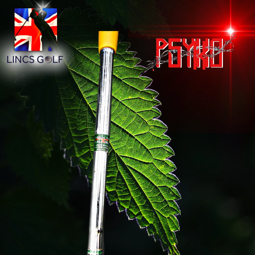 Custom Milled Ping Pal Pirate Theme PSYKO Tattoo Art Engraved Putter 89cm Long - Image 6