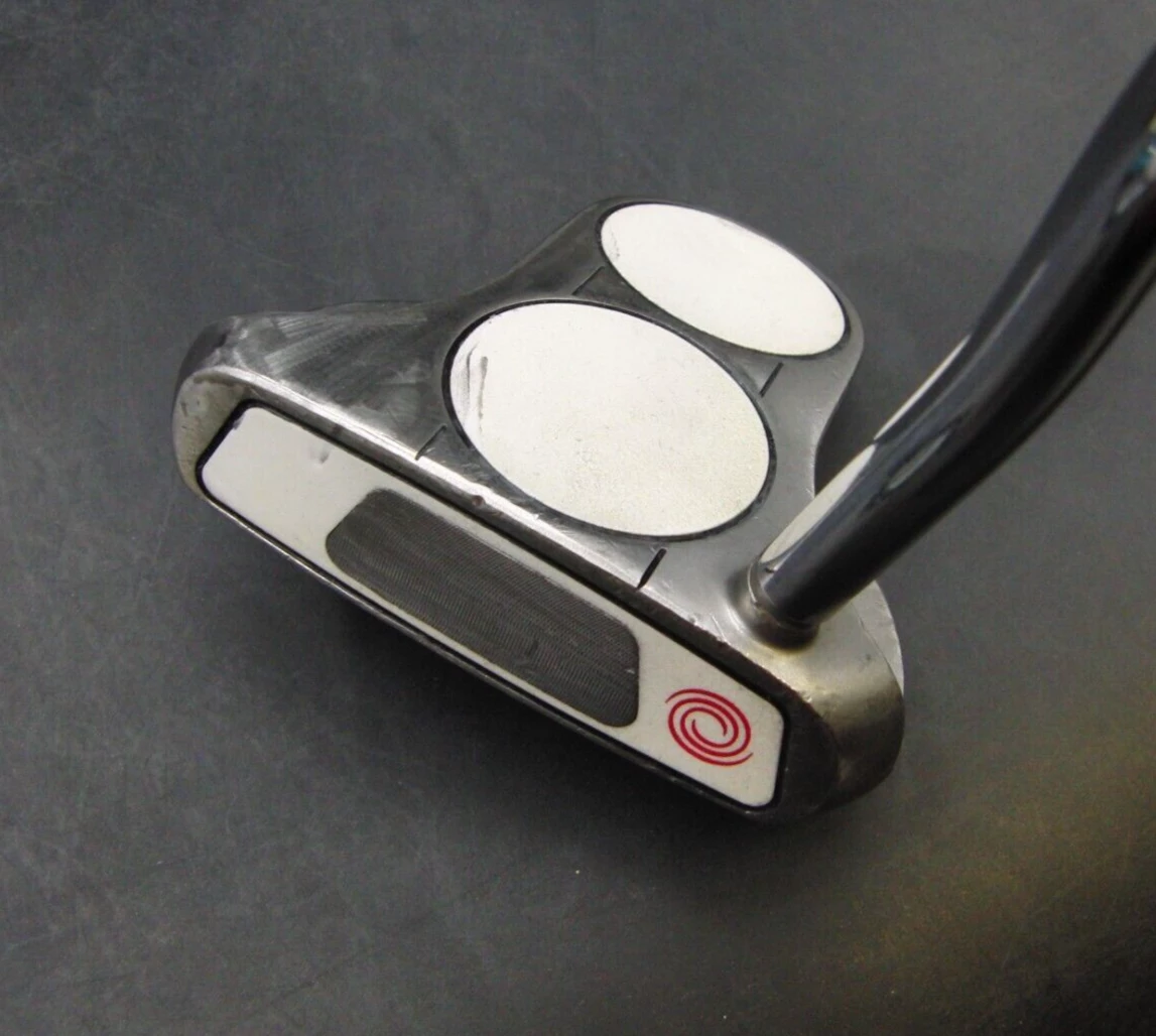 Odyssey 2-Ball White Steel Putter 87cm Length Steel Shaft PSYKO Grip - Image 9