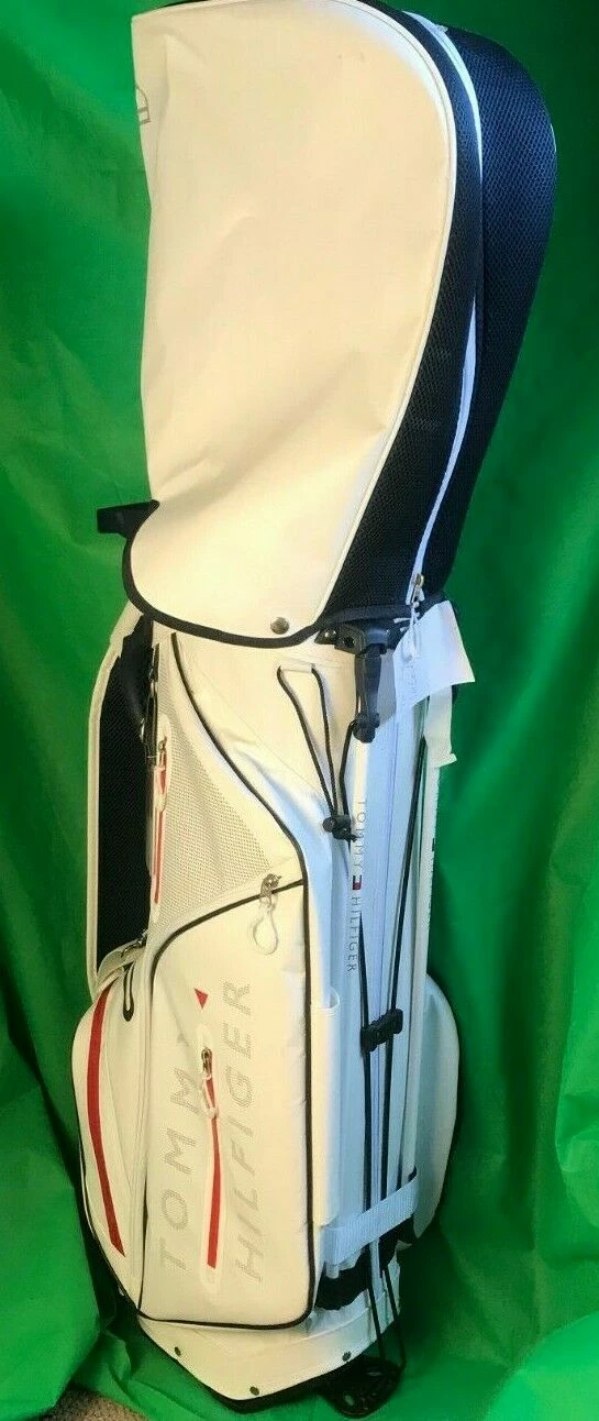 Hardly Used Tommy Hilfiger 85 6 Division Golf Stand Carry Golf Clubs Bag - Image 5