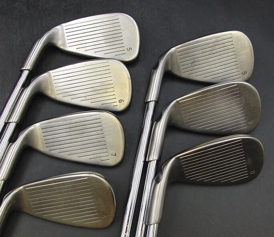 Set Of 7 X Ping G30 Yellow Dot Irons 5-PW+GW Stiff Steel Shafts Ping Grips - Image 2
