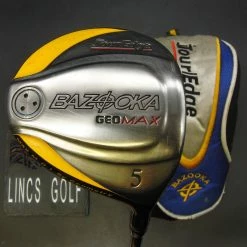 Bazooka Tour Edge Geomax 5 Wood Regular Graphite Shaft Tour Edge Grip + HC