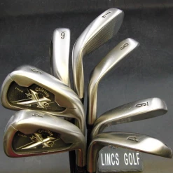 Set Of 7 X Callaway X20 Irons 4-PW Stiff Graphite Shafts Golf Pride Grips