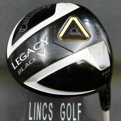 Callaway Legacy Black 440 9.5° Driver Stiff Graphite Shaft Golf Pride Grip