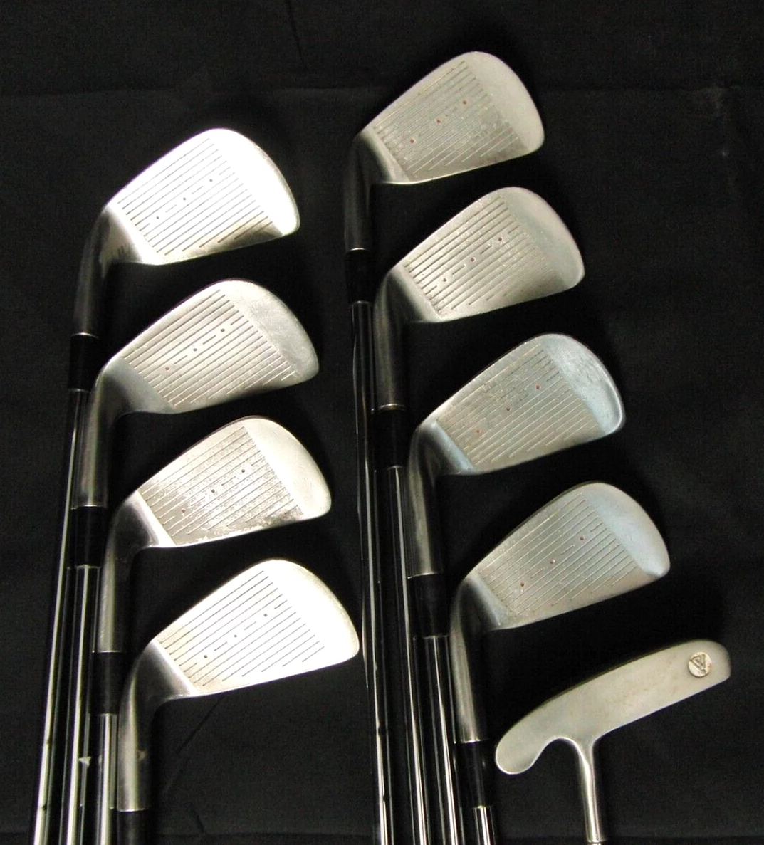 MacGregor, TaylorMade, Super Concorde, All Star & Mitsushiba Set Of MacGregor USA Stainless 2000 4-SW +Driver +3 Wood +5 Wood +Putter +Bag - Image 6