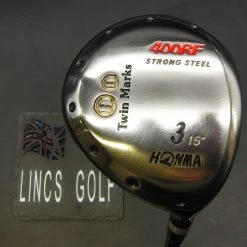 Honma Twin Marks 400RF 15° 3 Wood Regular Graphite Shaft Honma Grip