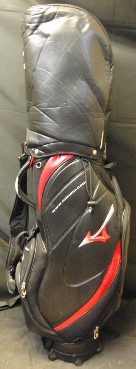 5 Division Mizuno Tour Trolley Cart Golf Clubs Bag - Image 3