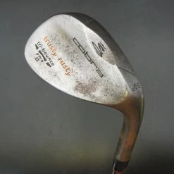 Cobra Raw Trusty Rusty 59° Lob Wedge Stiff Steel Shaft Cobra Grip