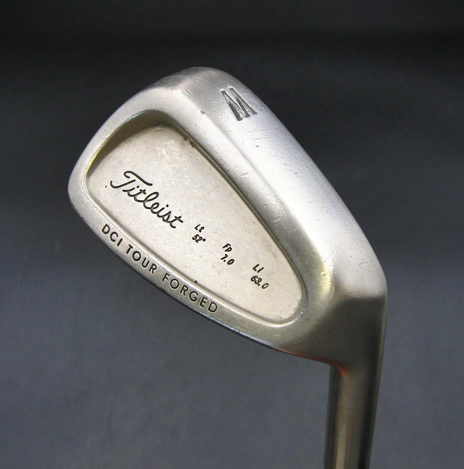 Titleist DCI TOUR Forged Gap Wedge Regular Flex Graphite Shaft Golf Pride Grip - Image 2