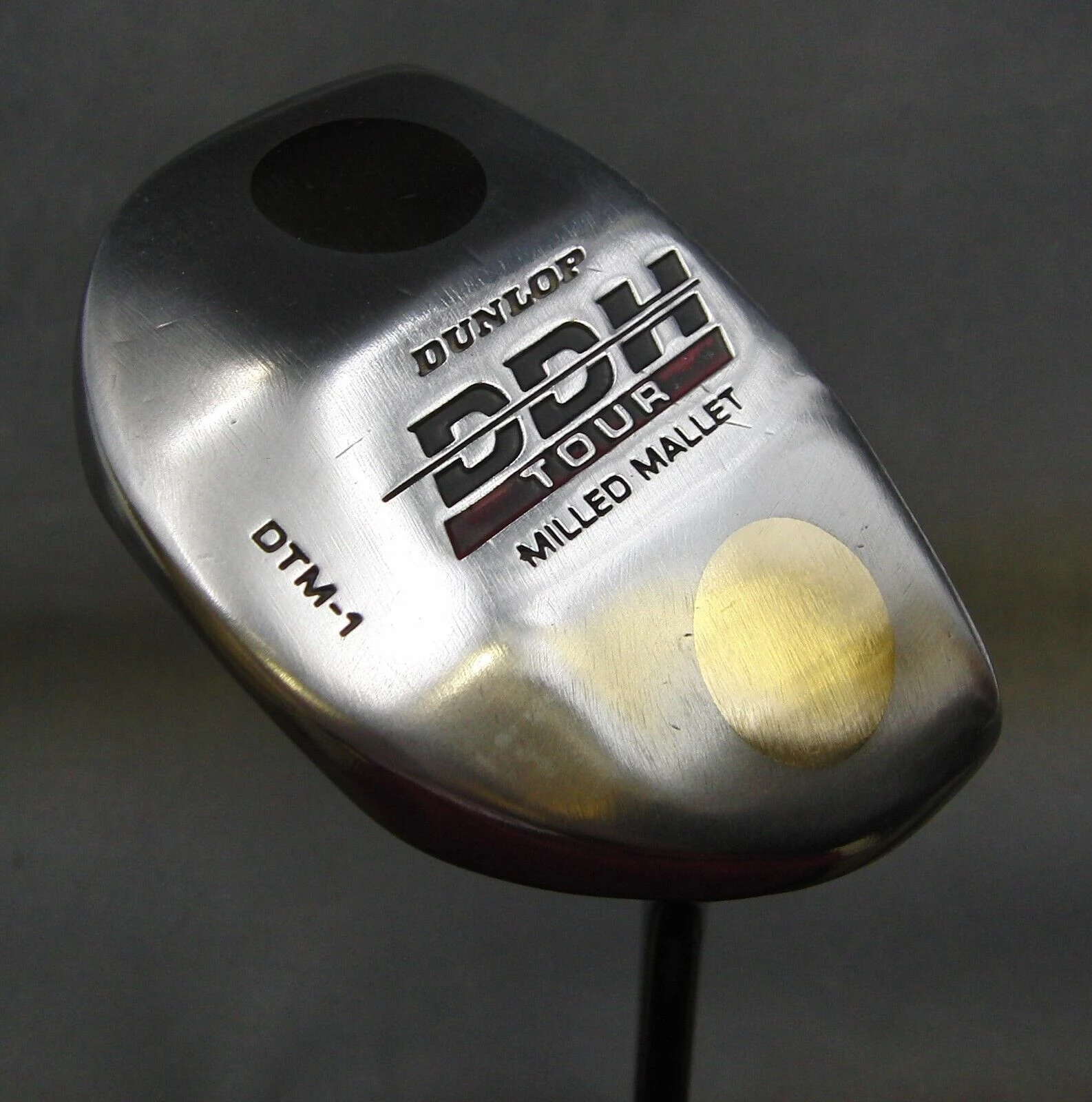 Refurbished Dunlop DDH Tour Milled Mallet Putter 89cm Playing Length Steel Shaft - Image 2