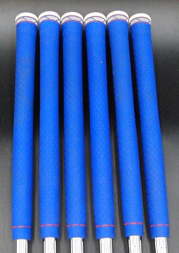 Set Of 6 X King Cobra F8 One Length Irons 5-PW Regular Steel Shafts Cobra Grips - Image 7