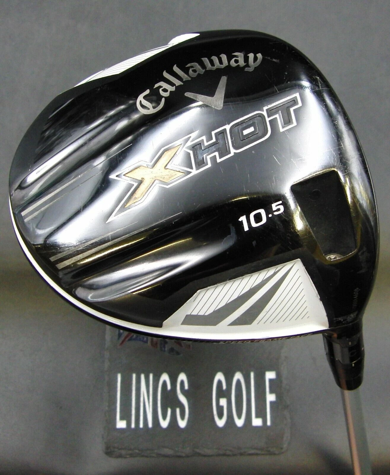 Callaway X Hot 10.5° Driver Regular Graphite Shaft Golf Pride Grip