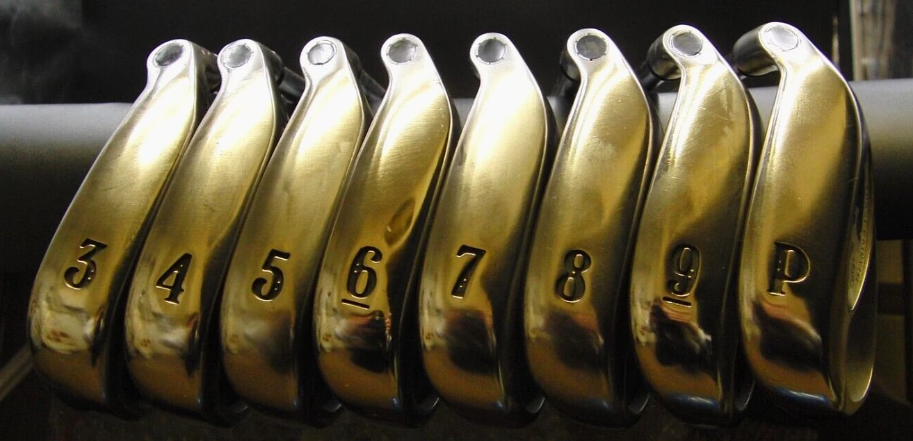 Set Of 8 Callaway Hawk Eye Tungsten Irons 3-PW Regular Steel Shafts GPride Grips - Image 4
