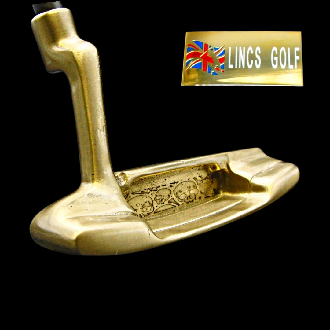 Custom PSYKO Laser Milled Evil Dead Gothic Skull Putter 88cm Long - Image 5