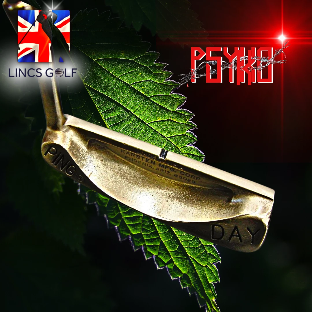 Custom Milled Ping Day Rose Entwined Dagger PSYKO Art Engraved Putter 88cm Long - Image 5