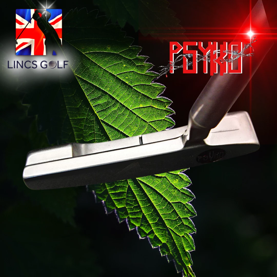 Custom Milled Ping Pal2 Gun & Rose PSYKO Tattoo Art Engraved Putter 89.5cm Long - Image 5