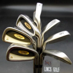 Set Of 7 X Titleist DCI 822.OS Irons 4-PW Regular Steel Shafts Iguana Grips