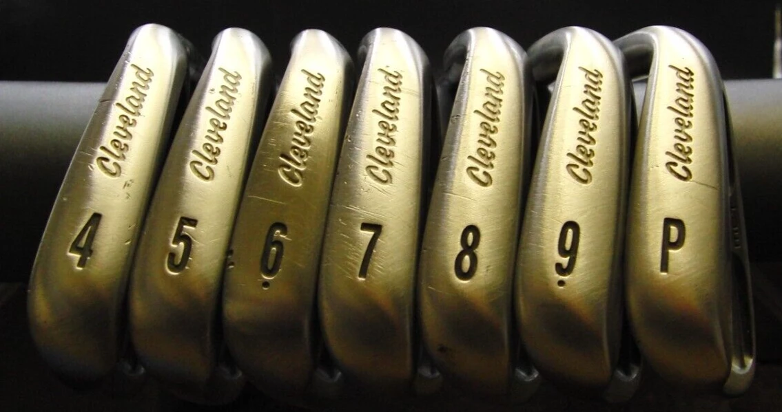 Set Of 7 X Cleveland CG Red MCT Irons 4-PW Regular Steel Shafts Sharpro Grips - Image 4