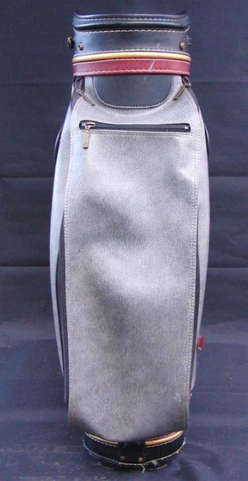 Vintage 3 Division Dunlop Tour Trolley Cart Golf Clubs Bag - Image 2