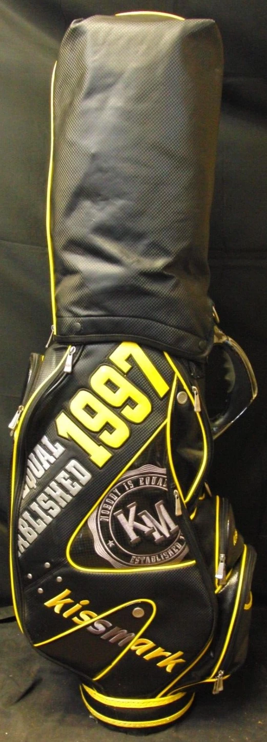 6 Division Kissmark Tour Cart Trolley Golf Clubs Bag - Image 3