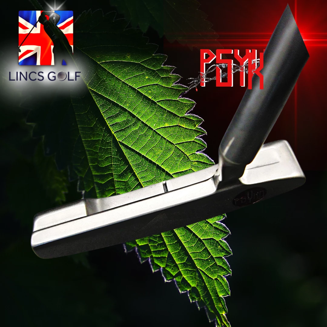 Custom Milled Ping Pal 2 Barbed Wire Rose PSYKO Tattoo Art Engraved Putter - Image 5