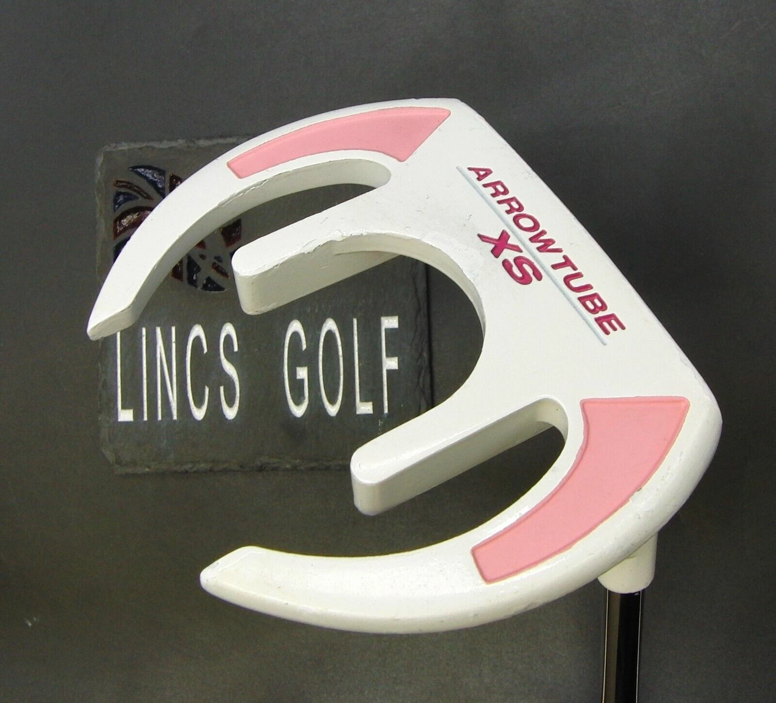 Ladies Japanese Arrow Tube XS Putter 82cm Length Steel Shaft Chaucer Grip