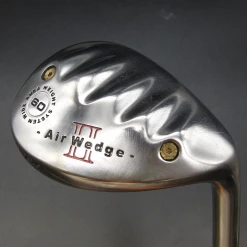 Air Wedge II Weight System Wide Area 60° Lob Wedge Regular Steel Shaft No 1 Grip
