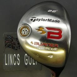 Taylormade Burner Rescue 22° 4 Hybrid Stiff Graphite Shaft Iomic Grip