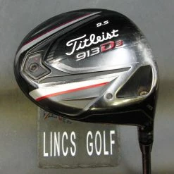 Titleist 913 D3 9.5° Driver Regular Graphite Shaft Golf Pride Grip With H.Cover