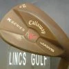 RAW Callaway X Series Jaws Forged 52° Gap Wedge Stiff Steel Shaft Callaway Grip