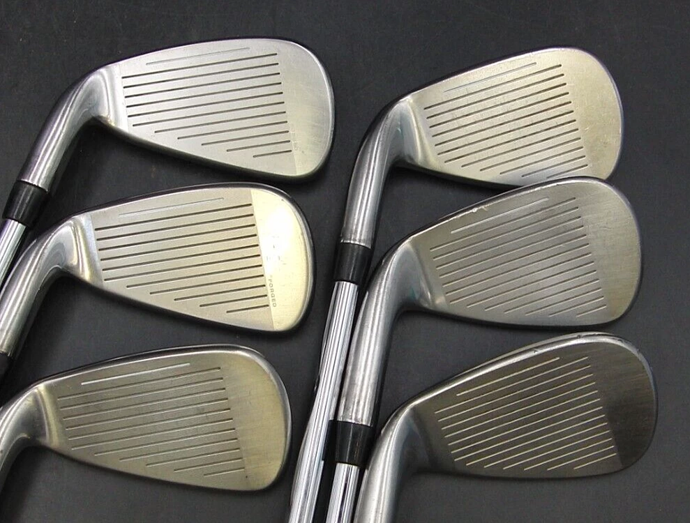 Set Of 6 X King Cobra F8 One Length Irons 5-PW Regular Steel Shafts Cobra Grips - Image 3