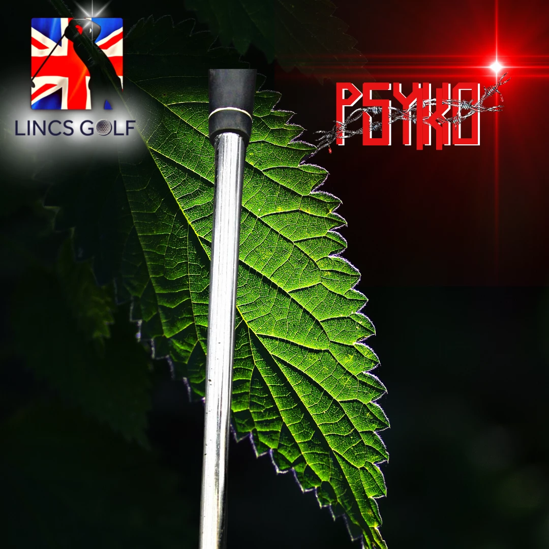 Custom Milled PSYKO Rose In Chained Hands Barbed Wire Engraved Tattoo Art Putter - Image 6