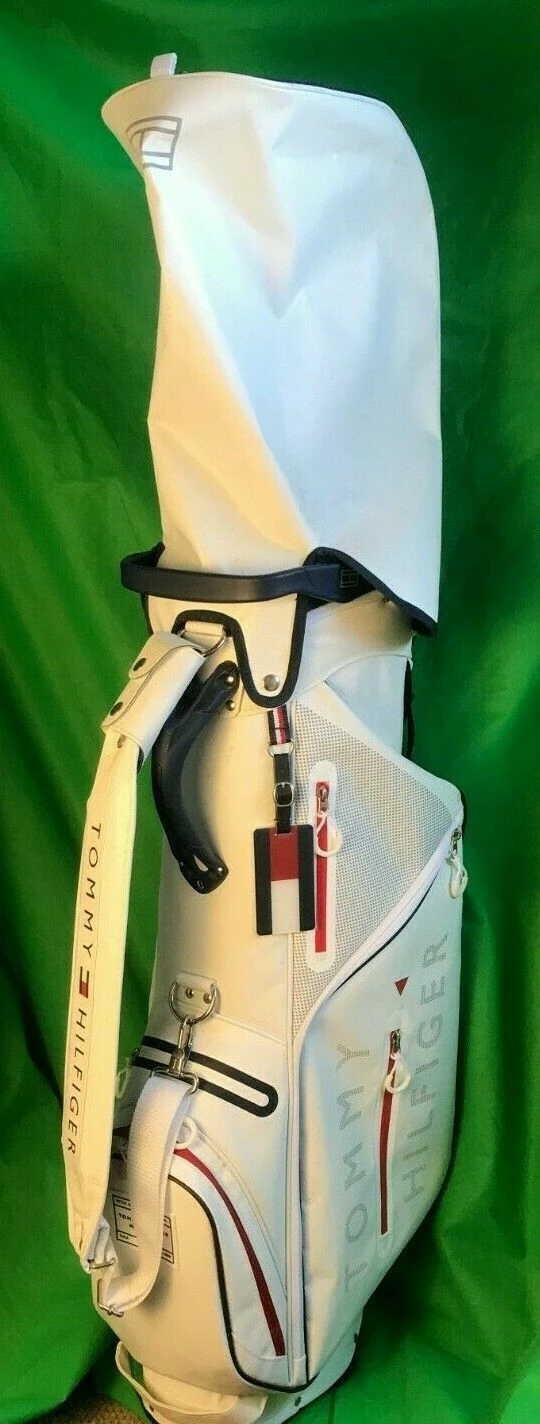 Hardly Used Tommy Hilfiger 85 6 Division Golf Stand Carry Golf Clubs Bag - Image 3