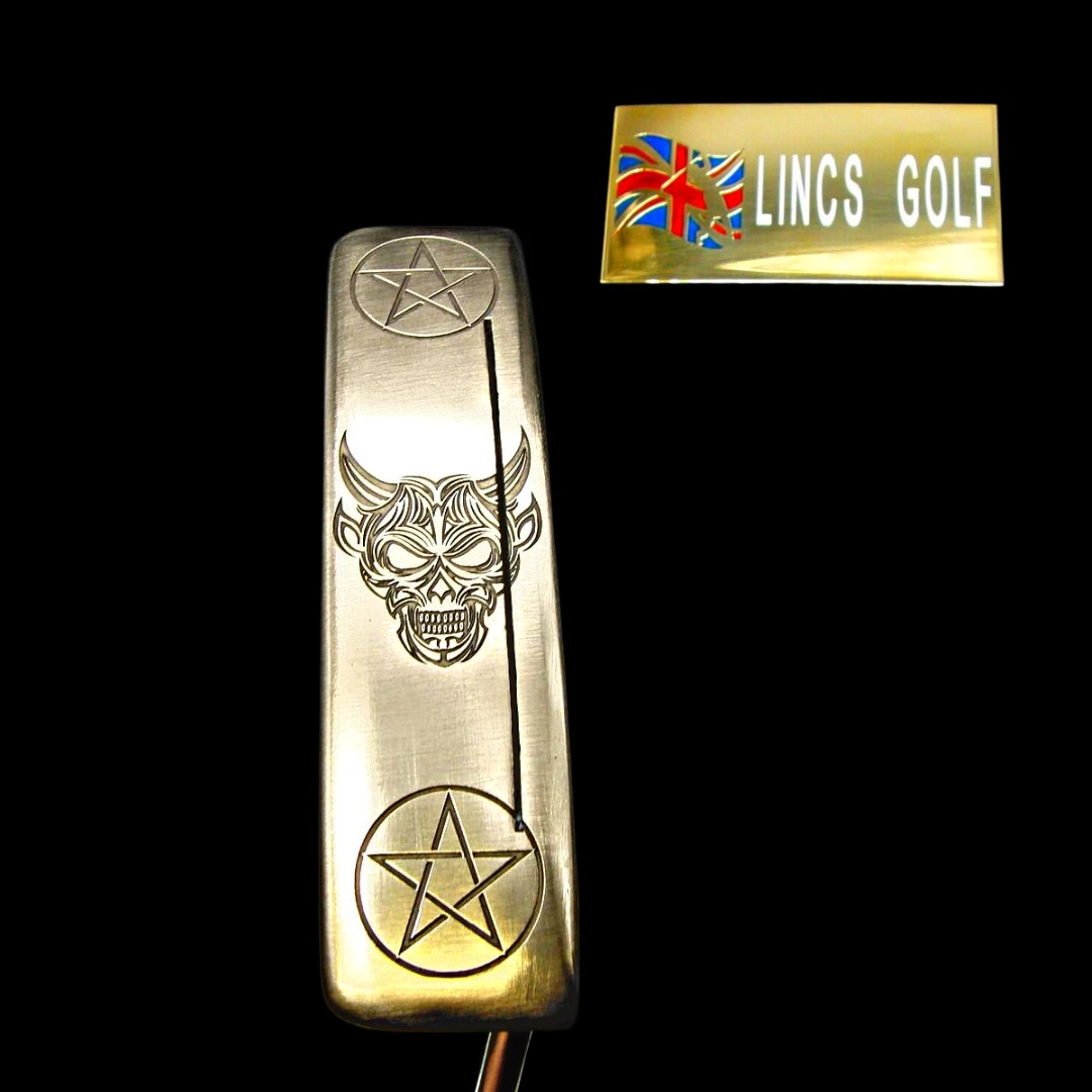Custom Laser Milled Ping Anser Pentagram Demon Design L'il Wizard Putter 88.5cm - Image 8