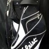 14 Division Titleist Black & White Tour Cart Golf Clubs Bag