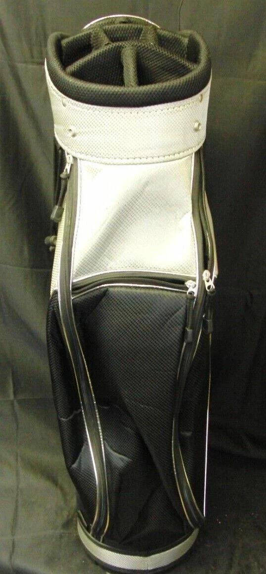 8 Division Japanese Ignio Black Grey Tour Cart Trolley Golf Clubs Bag - Image 3