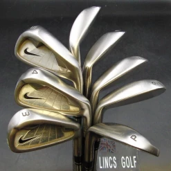 Set Of 7 X Nike NDS Irons 3-PW Regular Steel & Graphite Shafts Nike Grips